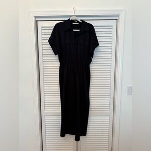 Abercrombie Dress Black Large Petite
